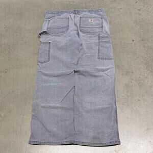 Vintage Carhartt Cargo Pants Womens 10 Short 32x28 Relaxed Fit Workwear Canvas